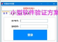 小型软件验证方案:轻量高效的授权保护策略