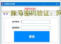 账号密码验证:网络安全的第一道防线