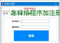 怎样给程序加注册验证?3种实用实现方法